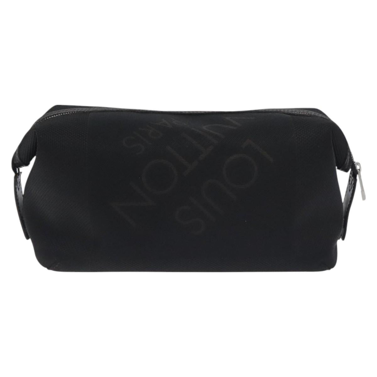 LOUIS VUITTON Damier Geant Trousse Albatross Bag Black Noir M93091 Auth BA3633