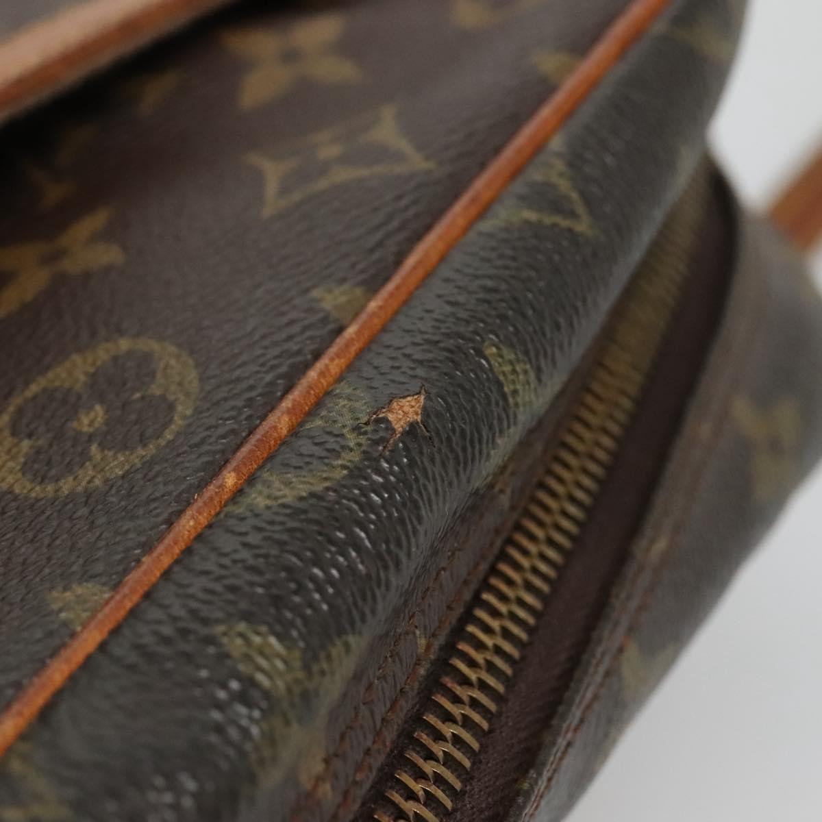 LOUIS VUITTON Monogram Trocadero 30 Shoulder Bag M51272 LV Auth BA3646
