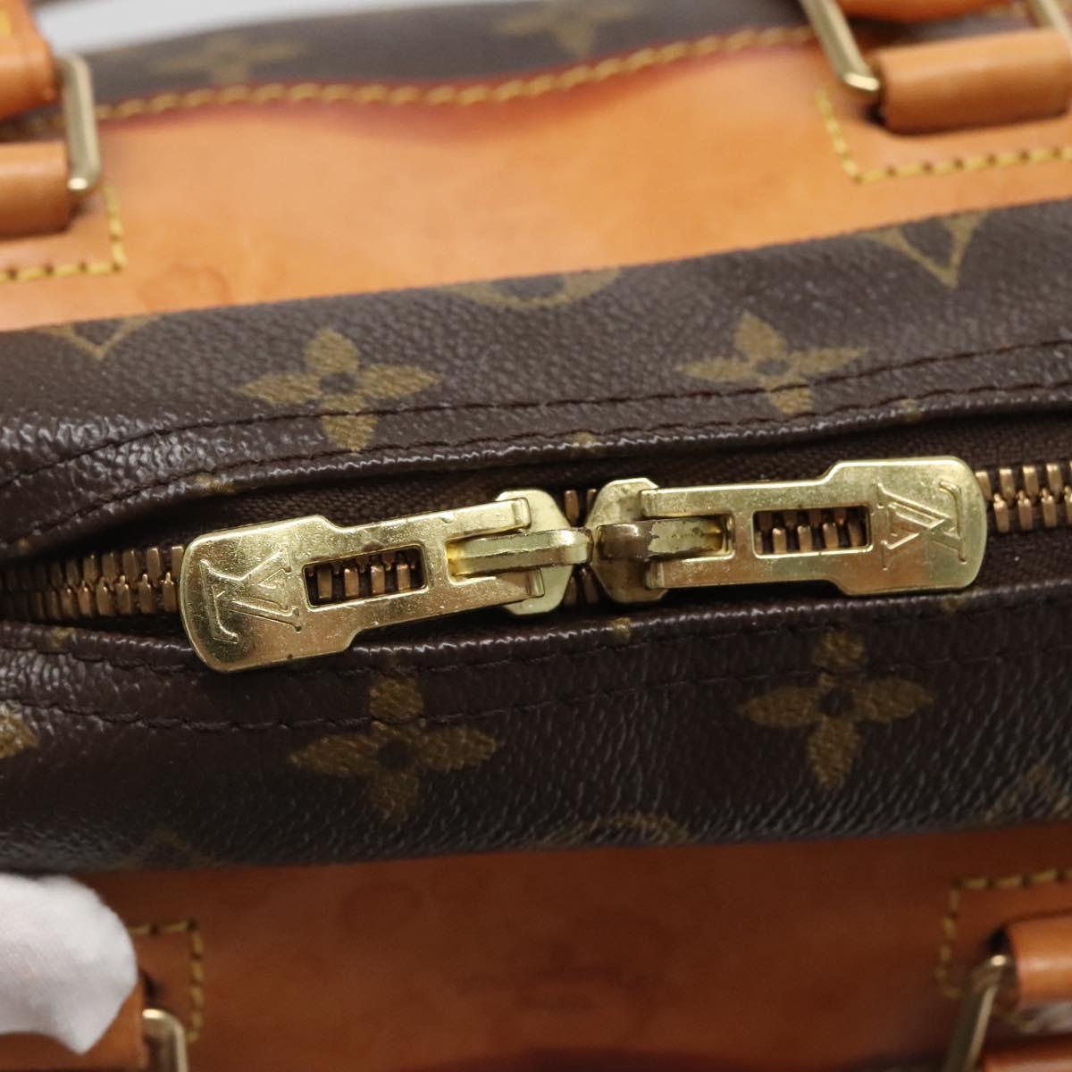 LOUIS VUITTON Monogram Deauville Hand Bag M47270 LV Auth BA3647