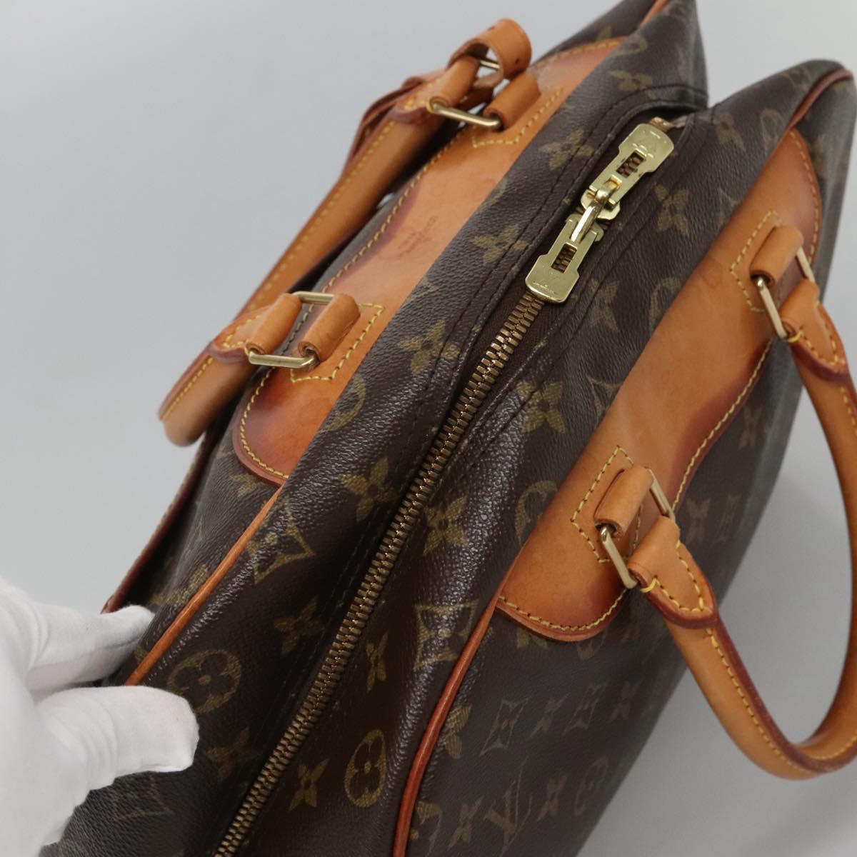 LOUIS VUITTON Monogram Deauville Hand Bag M47270 LV Auth BA3647