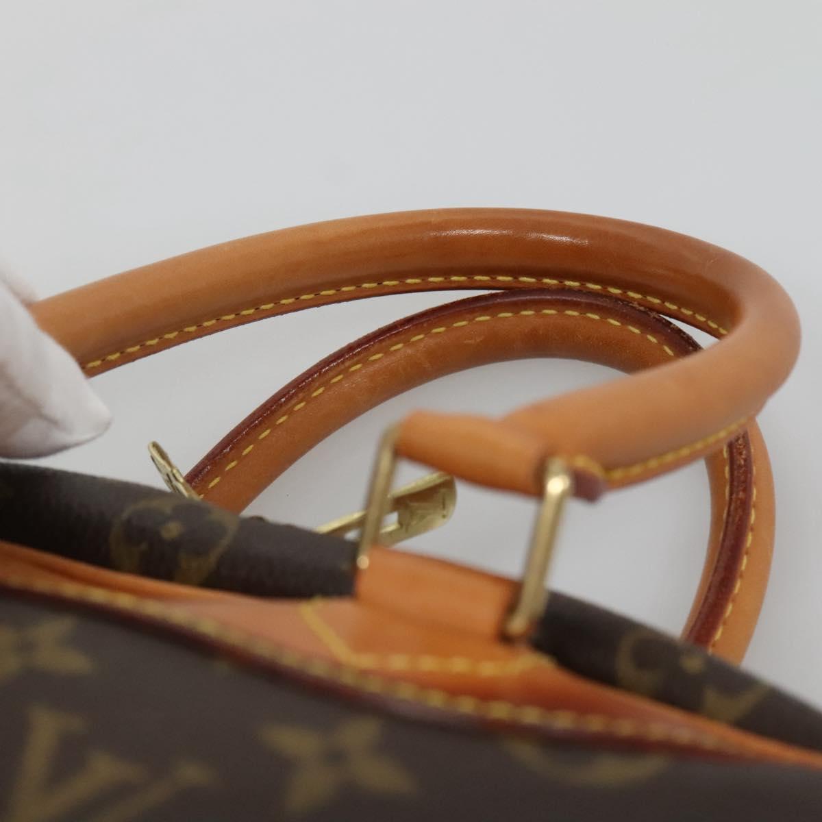 LOUIS VUITTON Monogram Deauville Hand Bag M47270 LV Auth BA3647