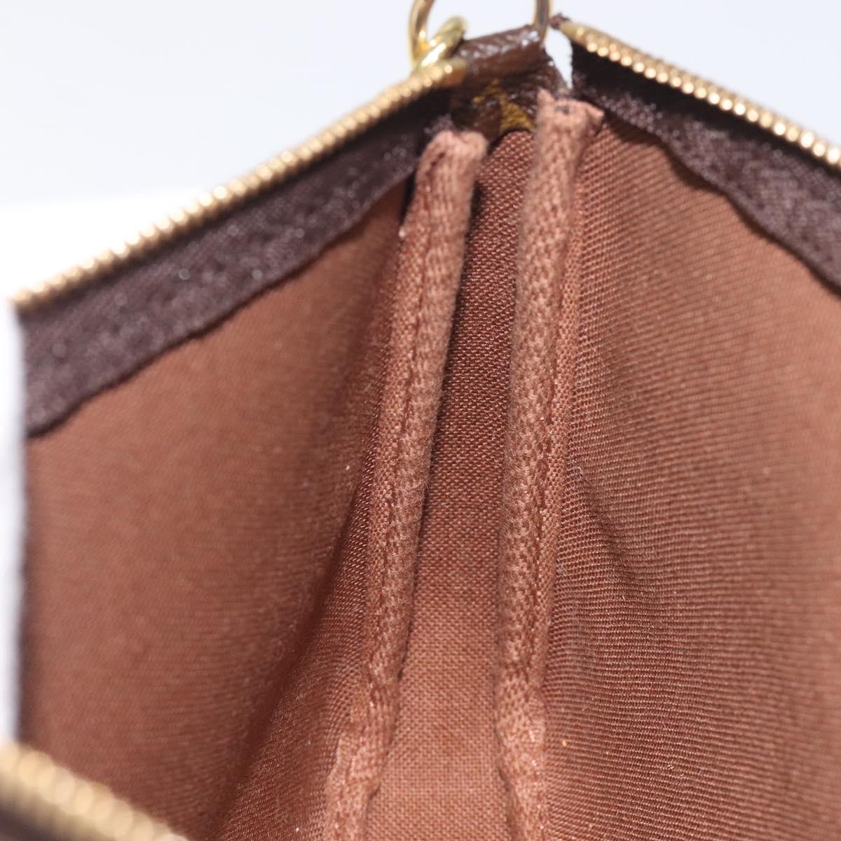 LOUIS VUITTON Monogram Panda Pochette Accessoires Pouch M51981 LV Auth BA3649V