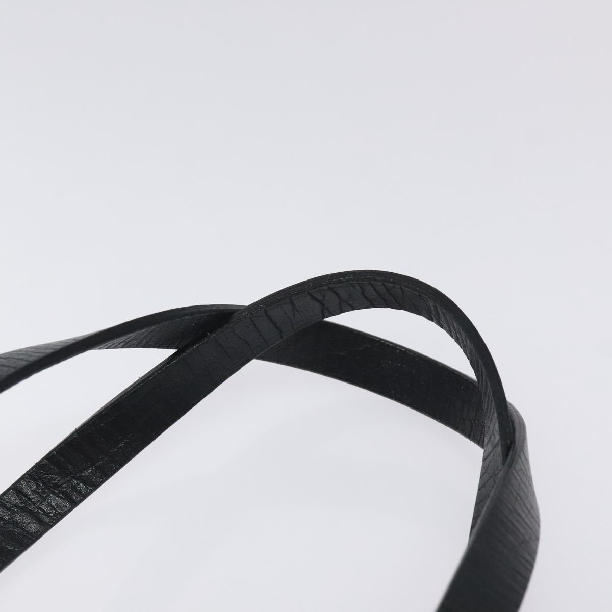 GUCCI GG Canvas Tote Bag Black Silver 107757 Auth BA3684
