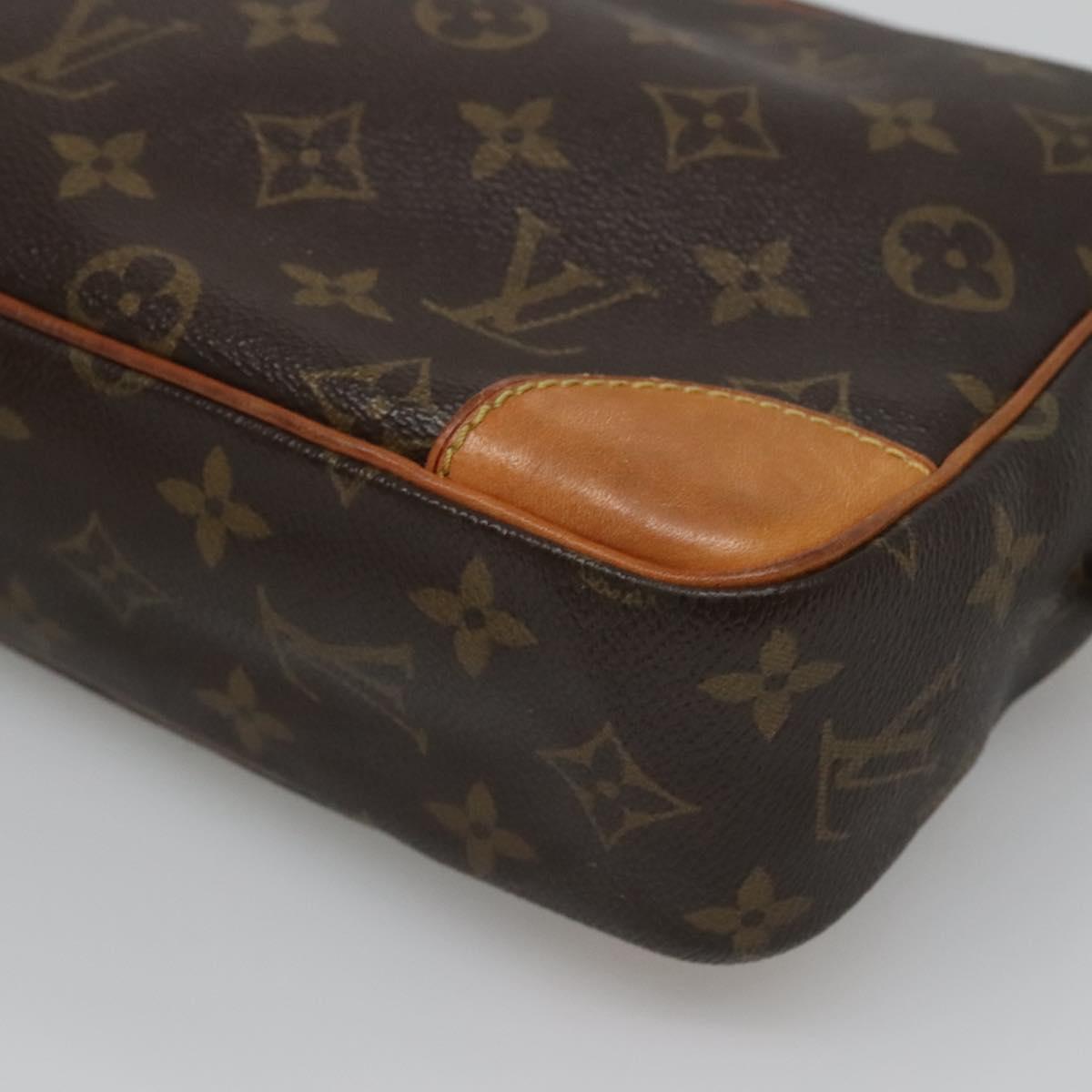 LOUIS VUITTON Monogram Compiegne 28 Clutch Bag M51845 LV Auth BA3702