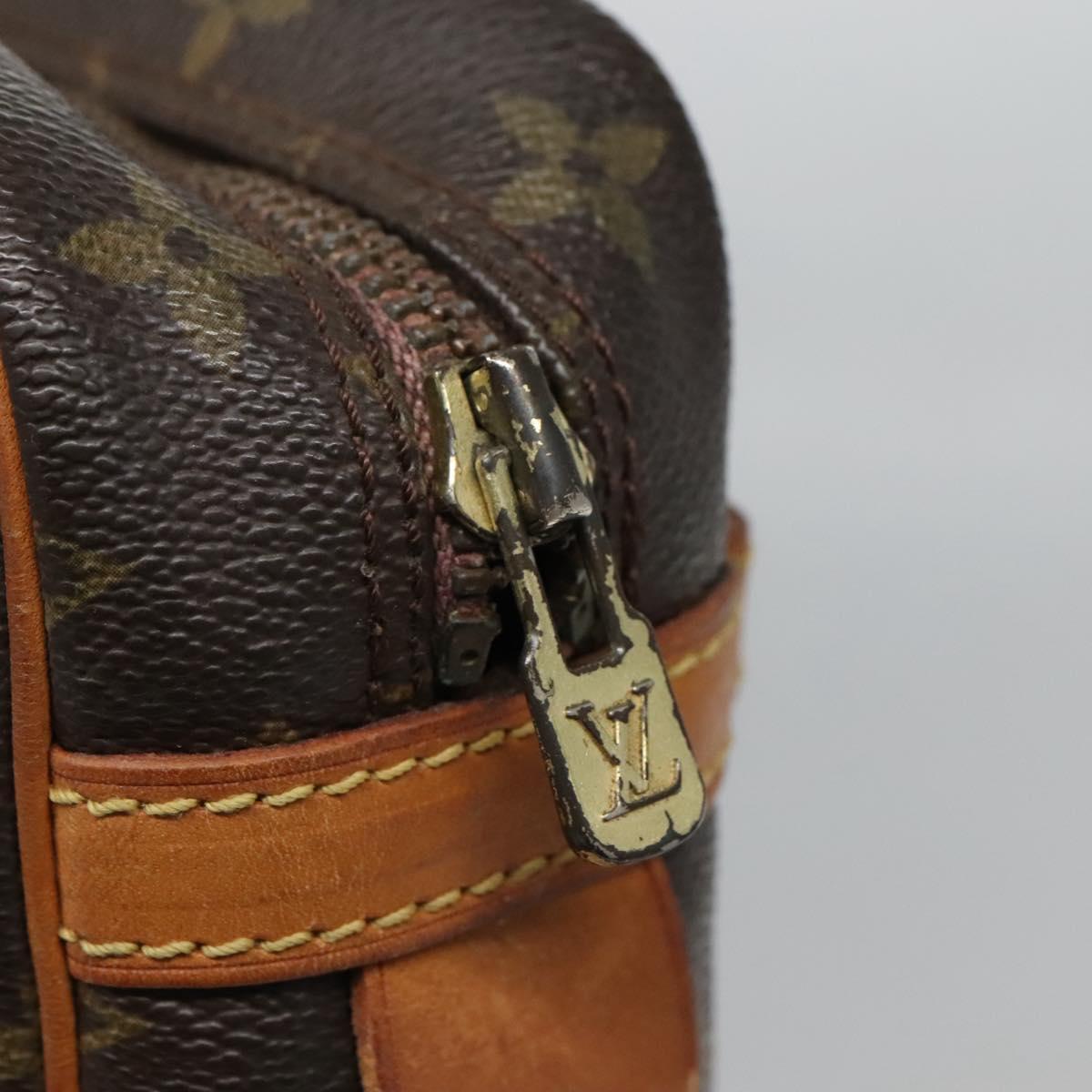 LOUIS VUITTON Monogram Compiegne 28 Clutch Bag M51845 LV Auth BA3702