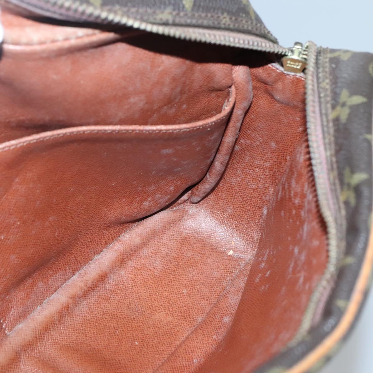 LOUIS VUITTON Monogram Compiegne 28 Clutch Bag M51845 LV Auth BA3702