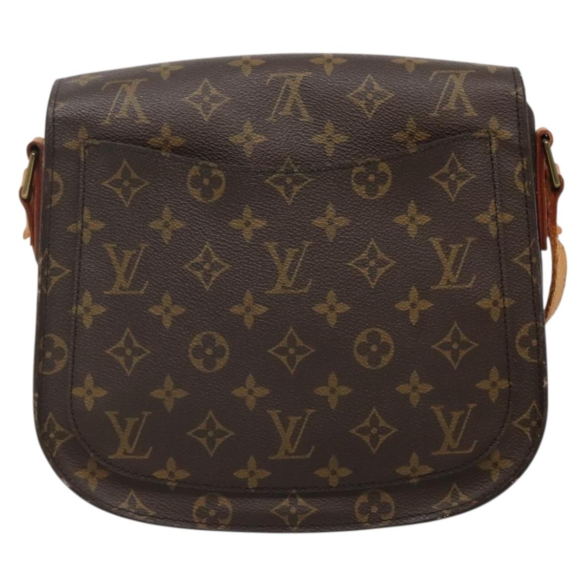 LOUIS VUITTON Monogram Saint Cloud GM Shoulder Bag M51242 LV Auth BA3705