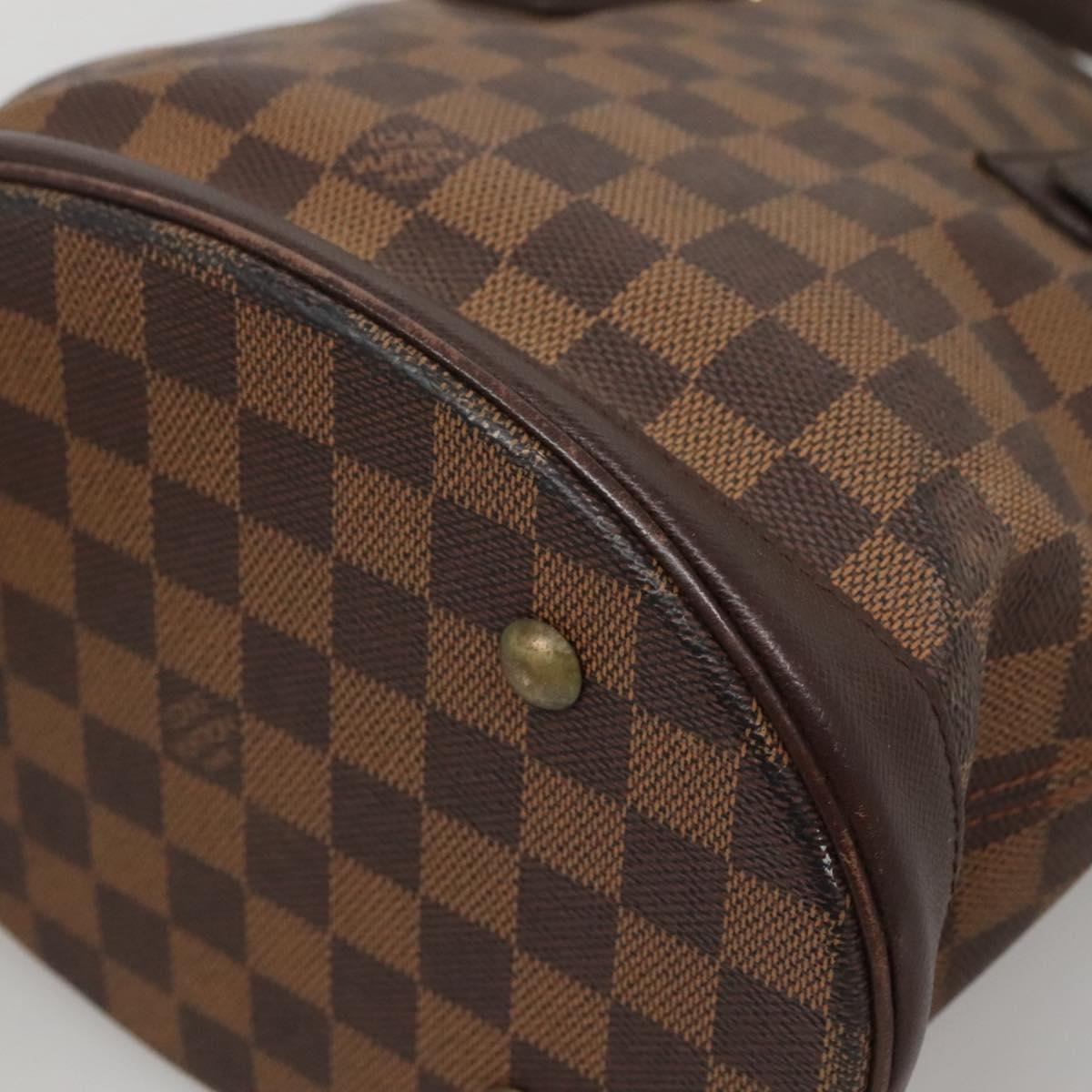 LOUIS VUITTON Damier Ebene Marais Shoulder Bag N42240 LV Auth BA3710