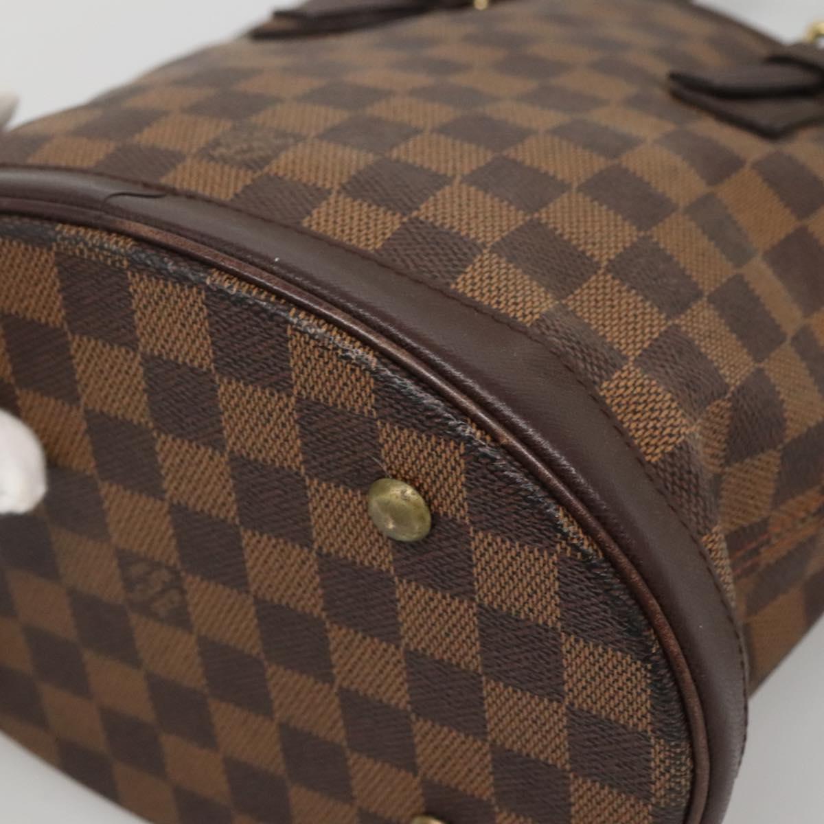 LOUIS VUITTON Damier Ebene Marais Shoulder Bag N42240 LV Auth BA3710