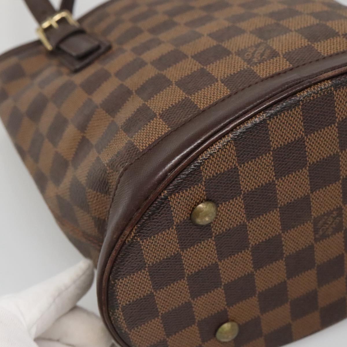 LOUIS VUITTON Damier Ebene Marais Shoulder Bag N42240 LV Auth BA3710