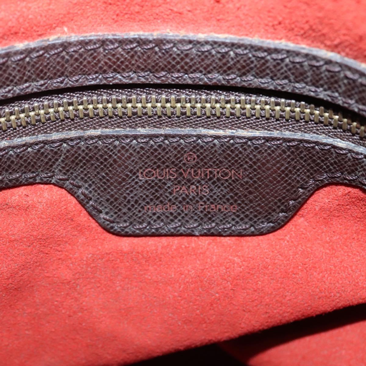 LOUIS VUITTON Damier Ebene Marais Shoulder Bag N42240 LV Auth BA3710