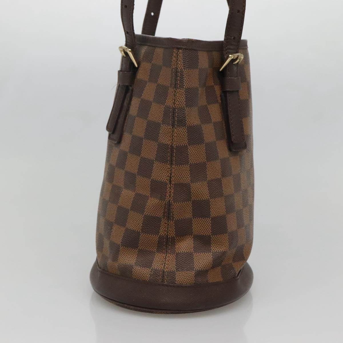 LOUIS VUITTON Damier Ebene Marais Shoulder Bag N42240 LV Auth BA3710