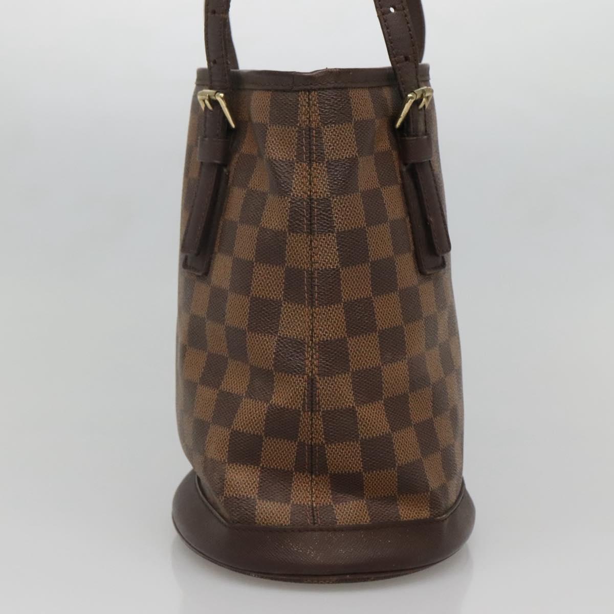LOUIS VUITTON Damier Ebene Marais Shoulder Bag N42240 LV Auth BA3710