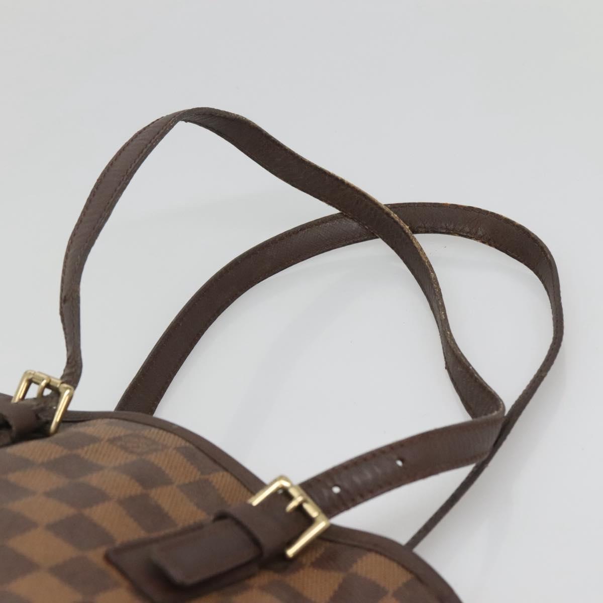 LOUIS VUITTON Damier Ebene Marais Shoulder Bag N42240 LV Auth BA3710