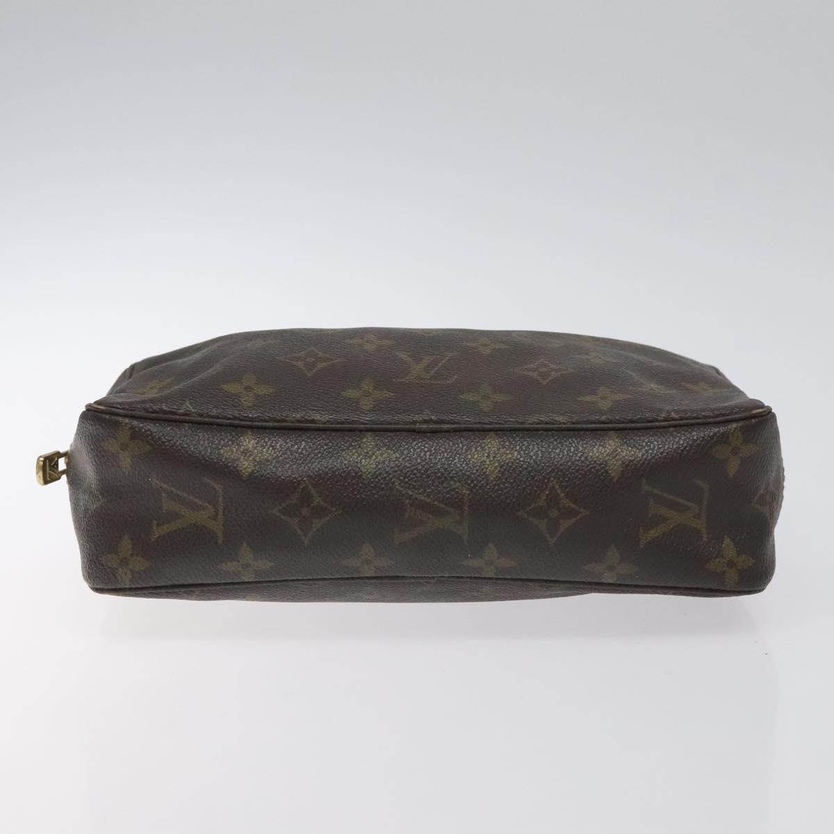 LOUIS VUITTON Monogram Trousse Toilette 23 Clutch Bag M47524 LV Auth BA3724