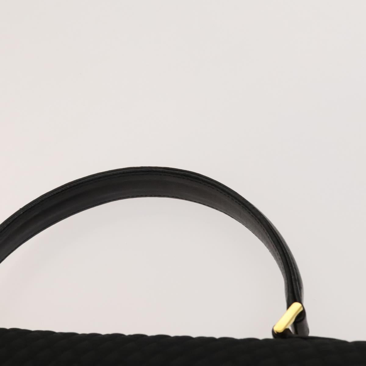 BALLY Shoulder Bag Leather 2Set Black Brown Auth BA3726