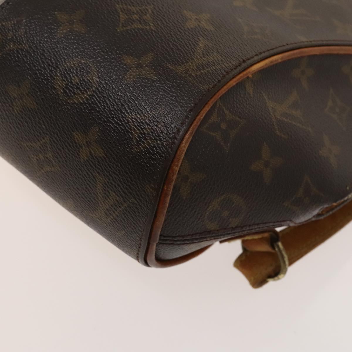 LOUIS VUITTON Monogram Ellipse Sac A Dos Shoulder Bag M51125 LV Auth BA3756