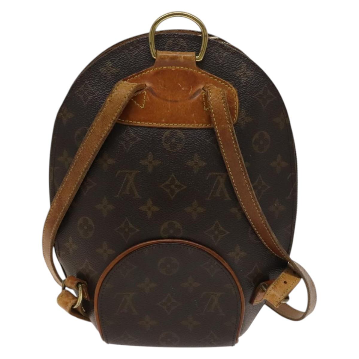 LOUIS VUITTON Monogram Ellipse Sac A Dos Shoulder Bag M51125 LV Auth BA3756
