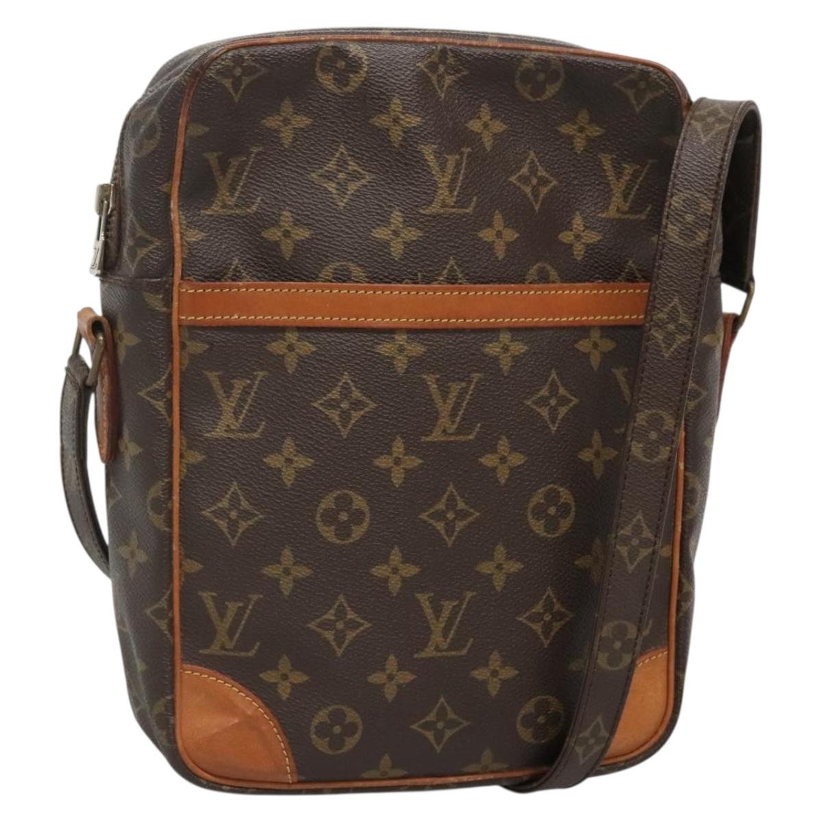 LOUIS VUITTON Monogram Danube MM Shoulder Bag M45264 LV Auth BA3779
