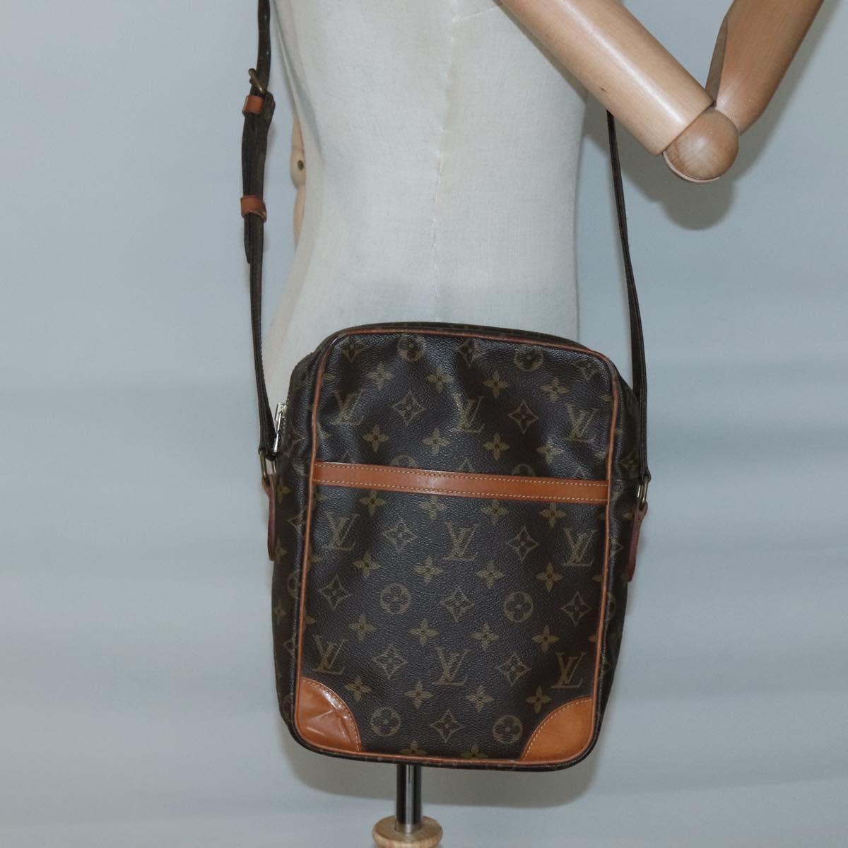 LOUIS VUITTON Monogram Danube MM Shoulder Bag M45264 LV Auth BA3779
