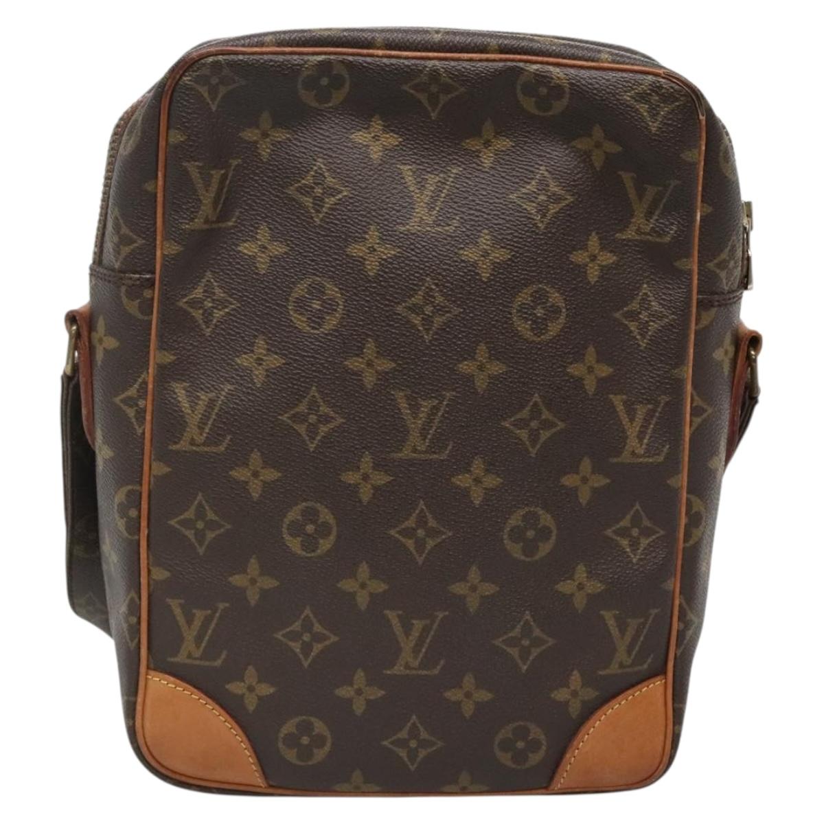 LOUIS VUITTON Monogram Danube MM Shoulder Bag M45264 LV Auth BA3779