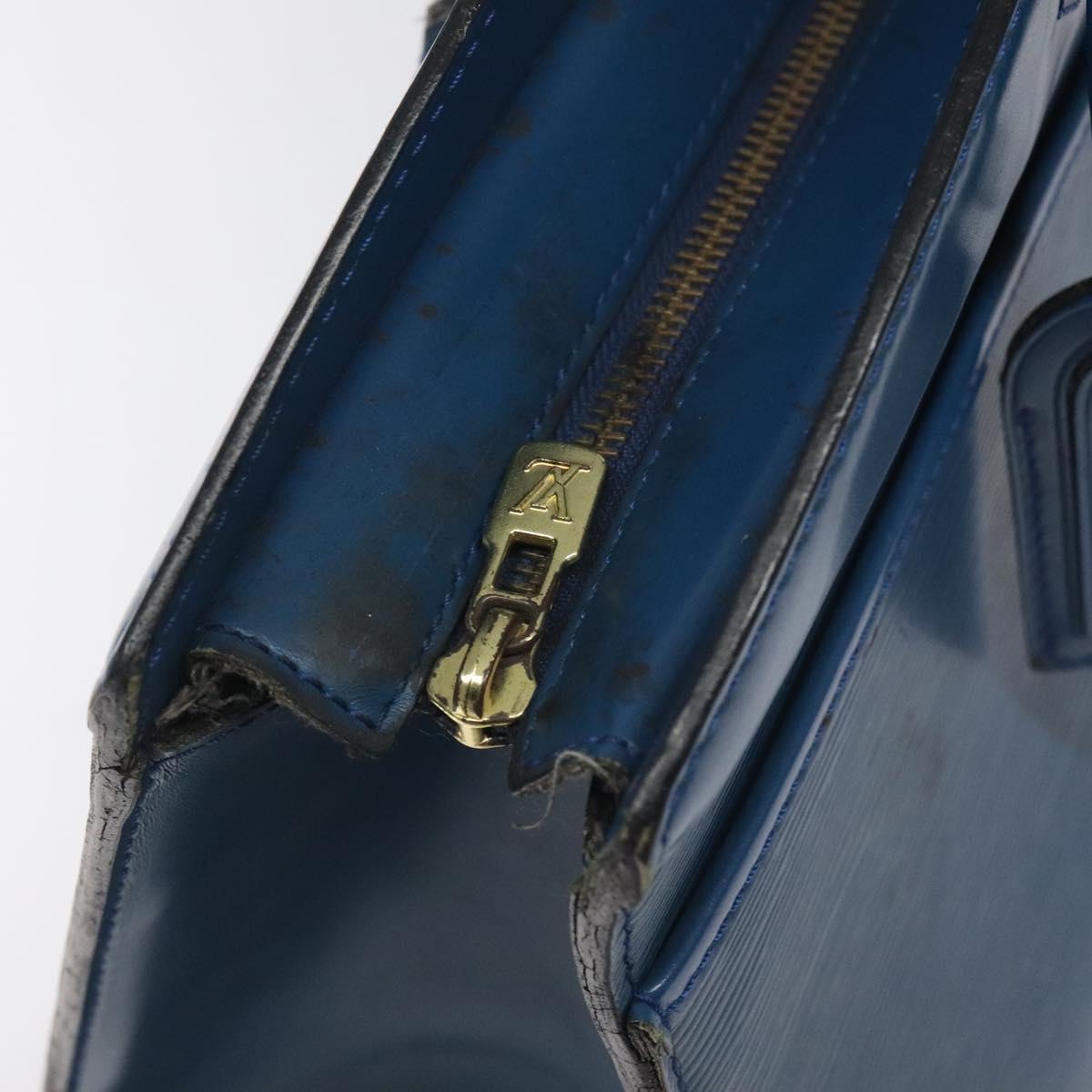 LOUIS VUITTON Epi Riviera Hand Bag Blue M48185 LV Auth BA3792