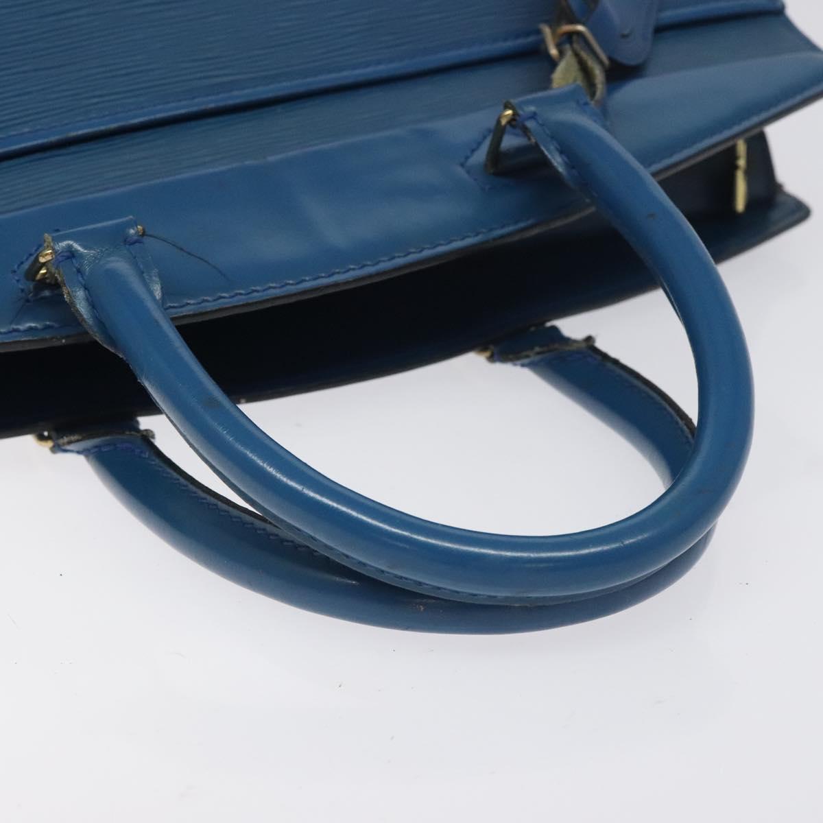 LOUIS VUITTON Epi Riviera Hand Bag Blue M48185 LV Auth BA3792