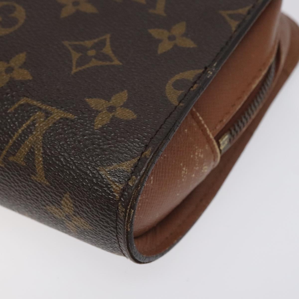 LOUIS VUITTON Monogram Orsay Clutch Bag M51790 LV Auth BA3795