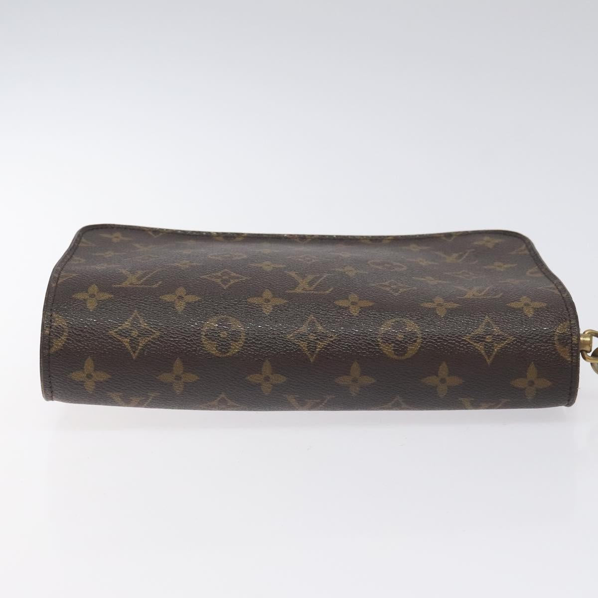 LOUIS VUITTON Monogram Orsay Clutch Bag M51790 LV Auth BA3795