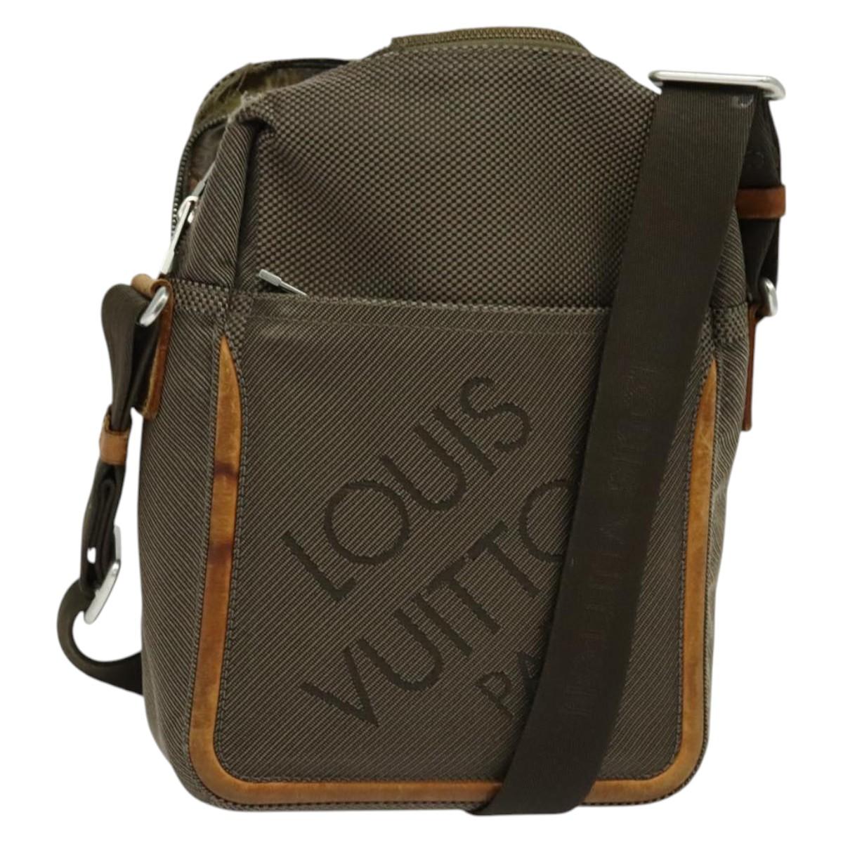 LOUIS VUITTON Damier Geant Citadan NM Bag Brown Tail M93224 LV Auth BA3796