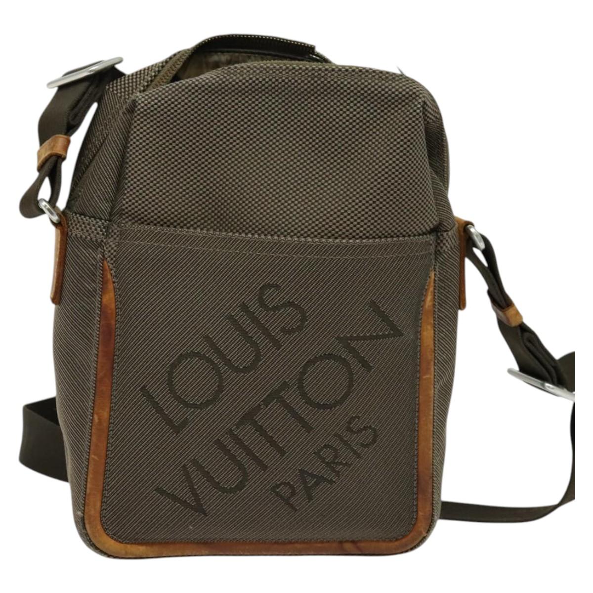LOUIS VUITTON Damier Geant Citadan NM Bag Brown Tail M93224 LV Auth BA3796
