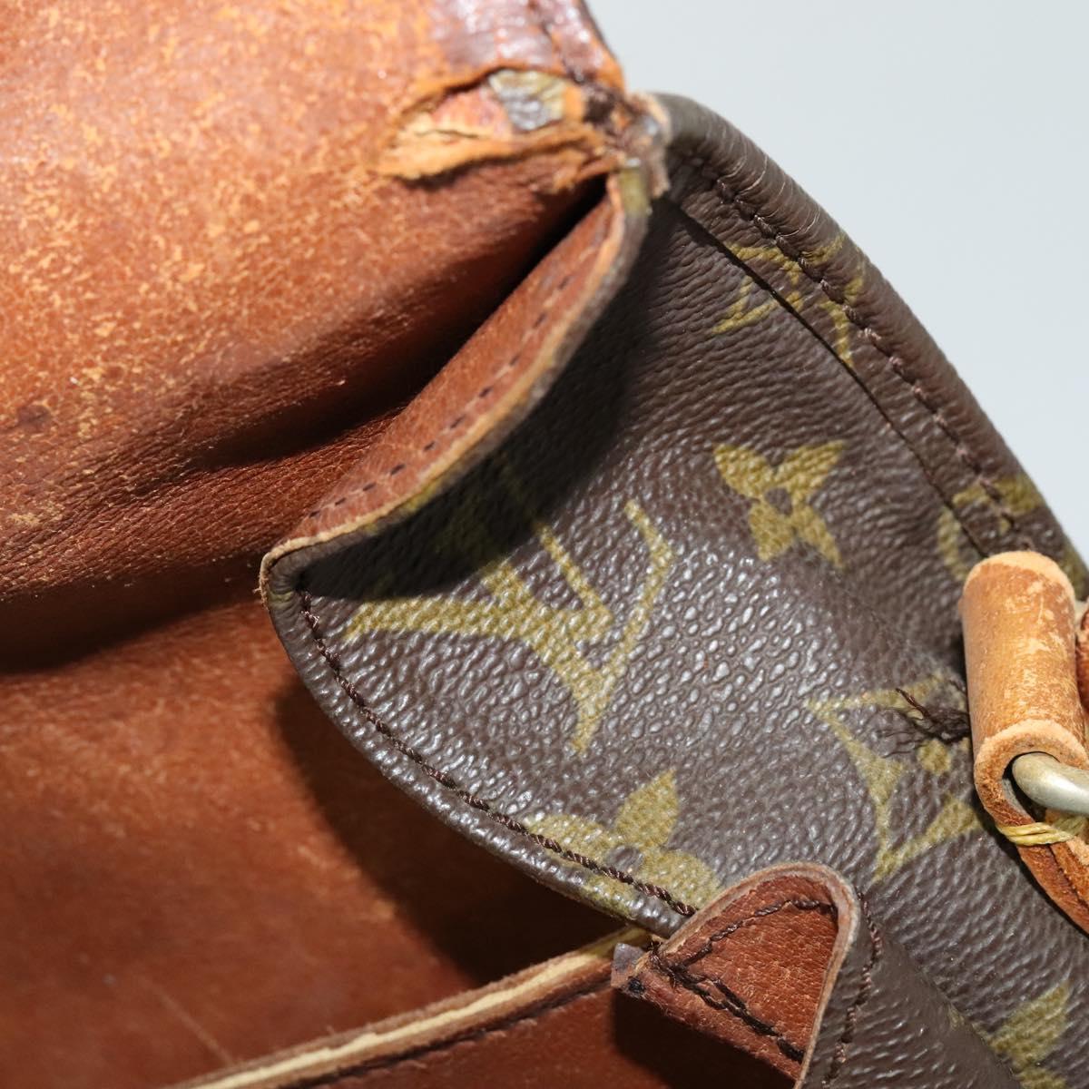 LOUIS VUITTON Monogram Cartouchiere MM Shoulder Bag Vintage M51253 Auth BA3803