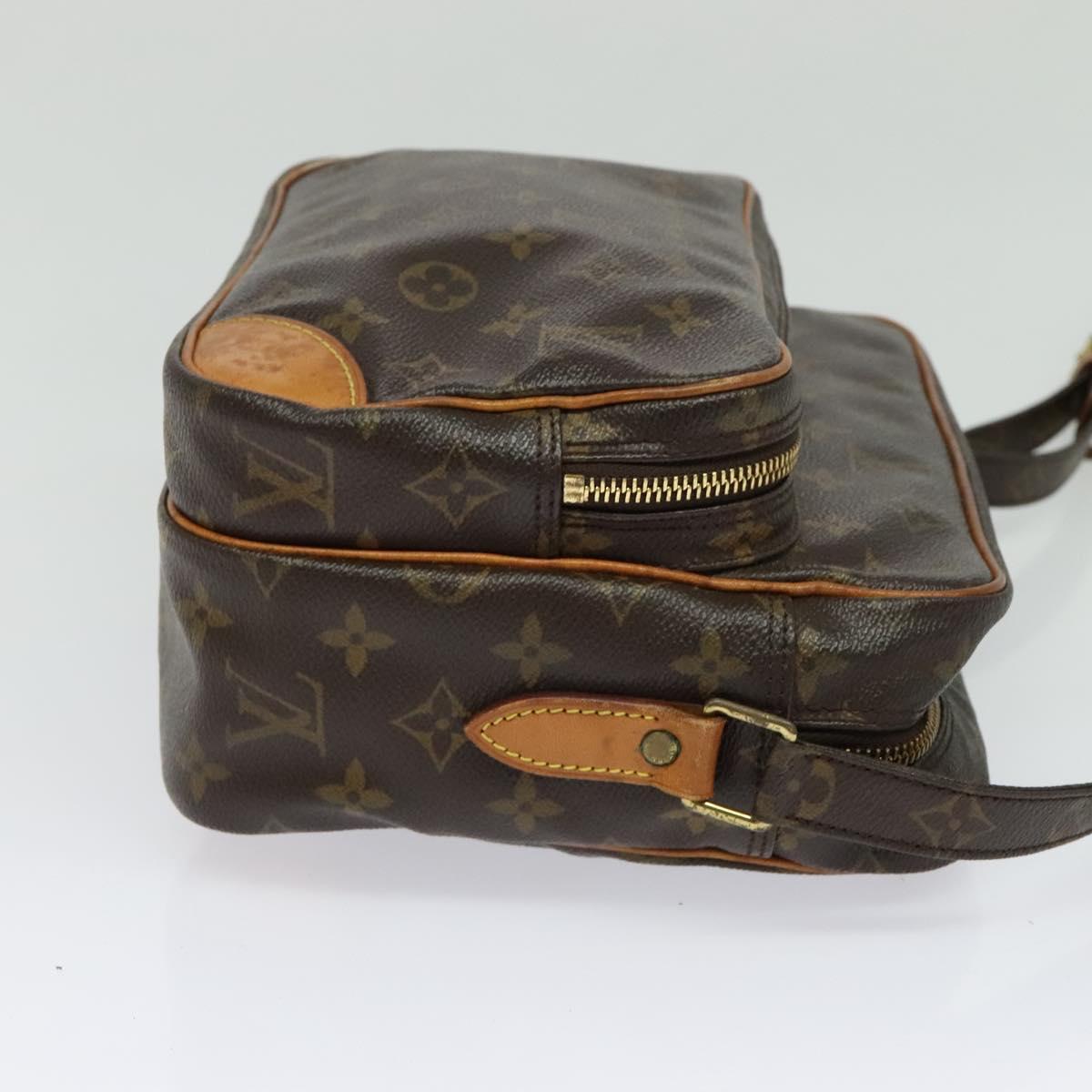 LOUIS VUITTON Monogram Nile Shoulder Bag M45244 LV Auth BA3804