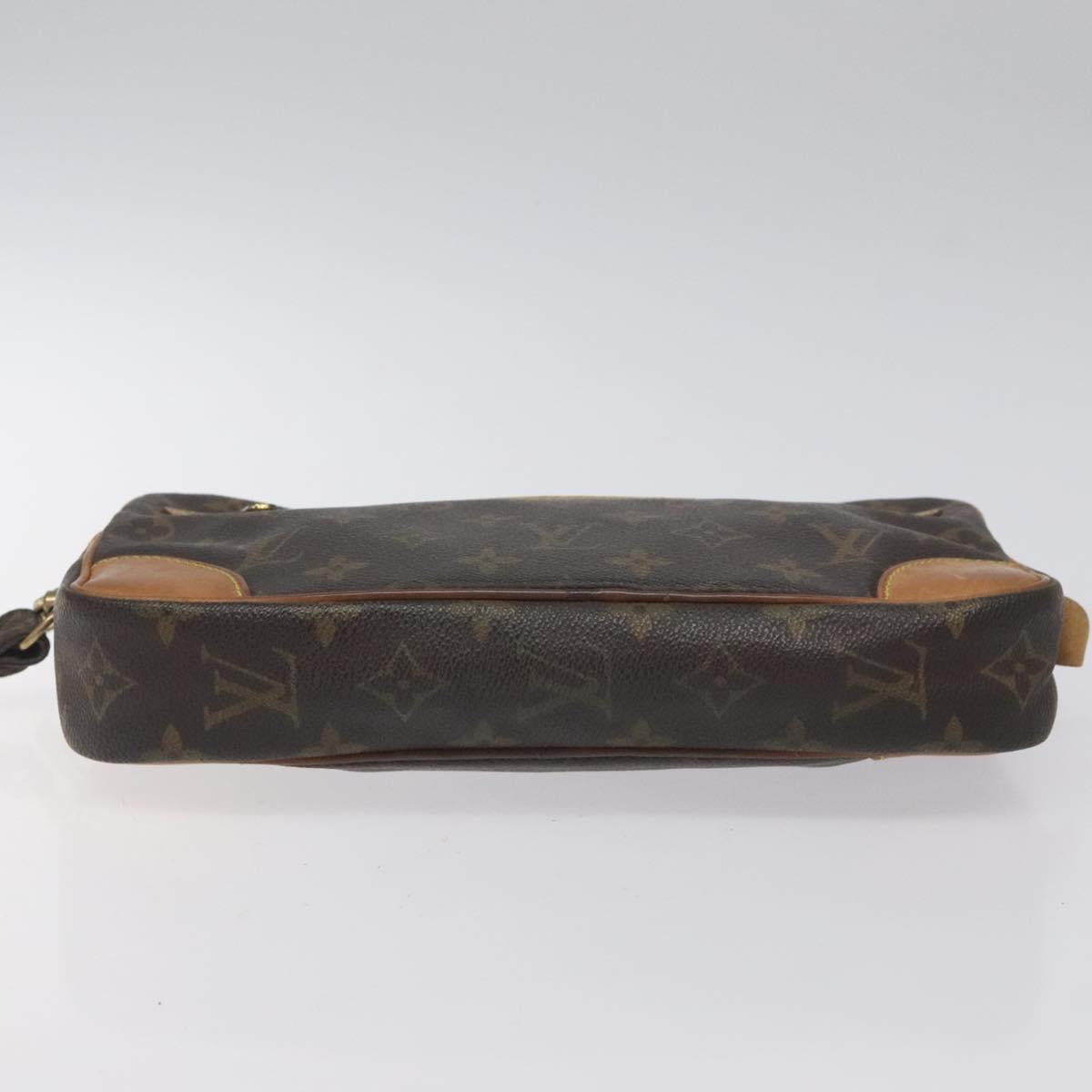 LOUIS VUITTON Monogram Marly Dragonne GM Clutch Bag M51825 LV Auth BA3822