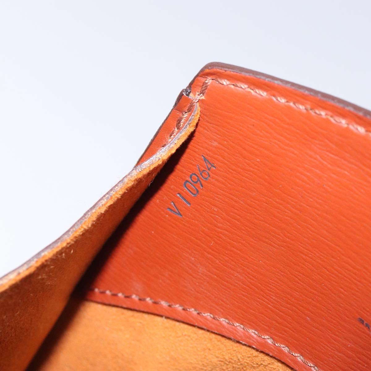 LOUIS VUITTON Epi Cluny Shoulder Bag Brown M52253 LV Auth BA3869