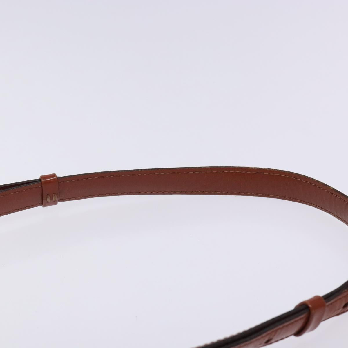 LOUIS VUITTON Epi Cluny Shoulder Bag Brown M52253 LV Auth BA3869