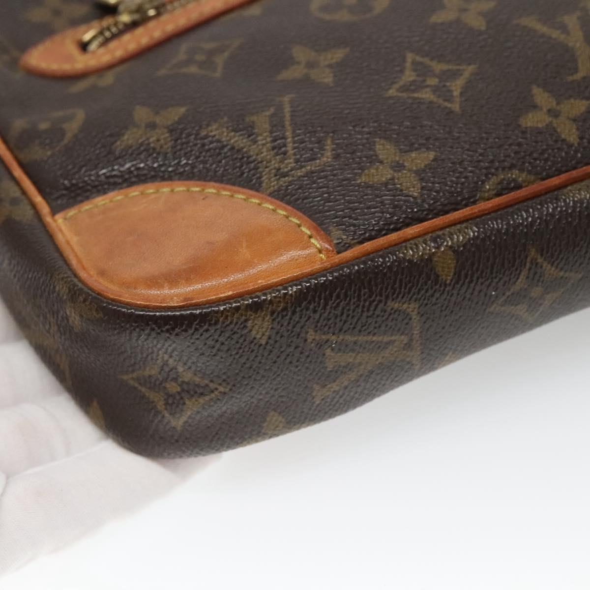 LOUIS VUITTON Monogram Marly Dragonne GM Clutch Bag M51825 LV Auth BA3872