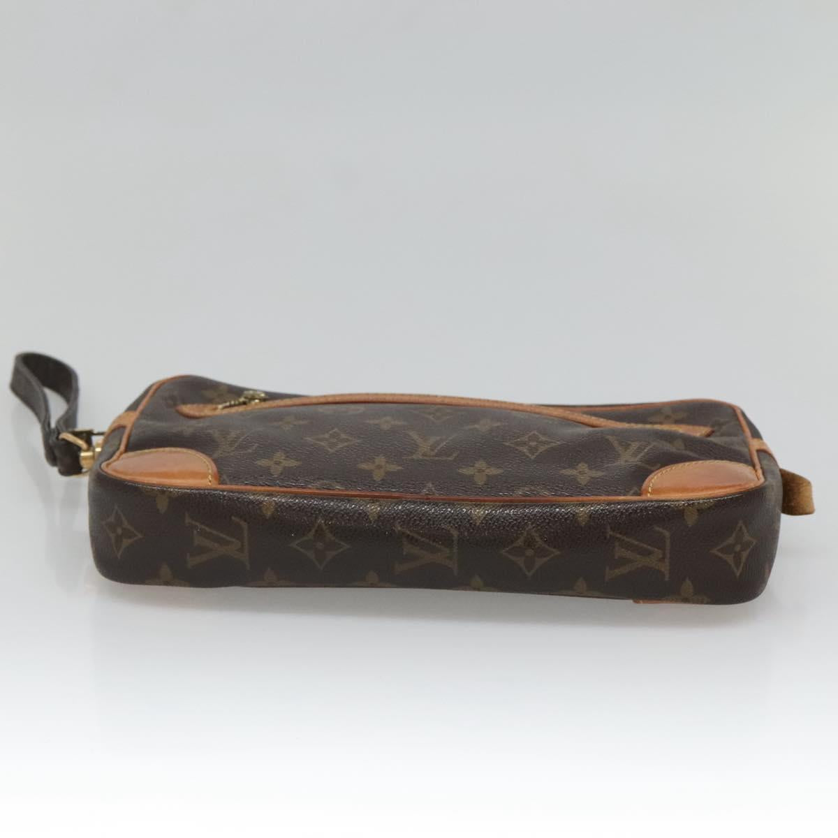 LOUIS VUITTON Monogram Marly Dragonne GM Clutch Bag M51825 LV Auth BA3872