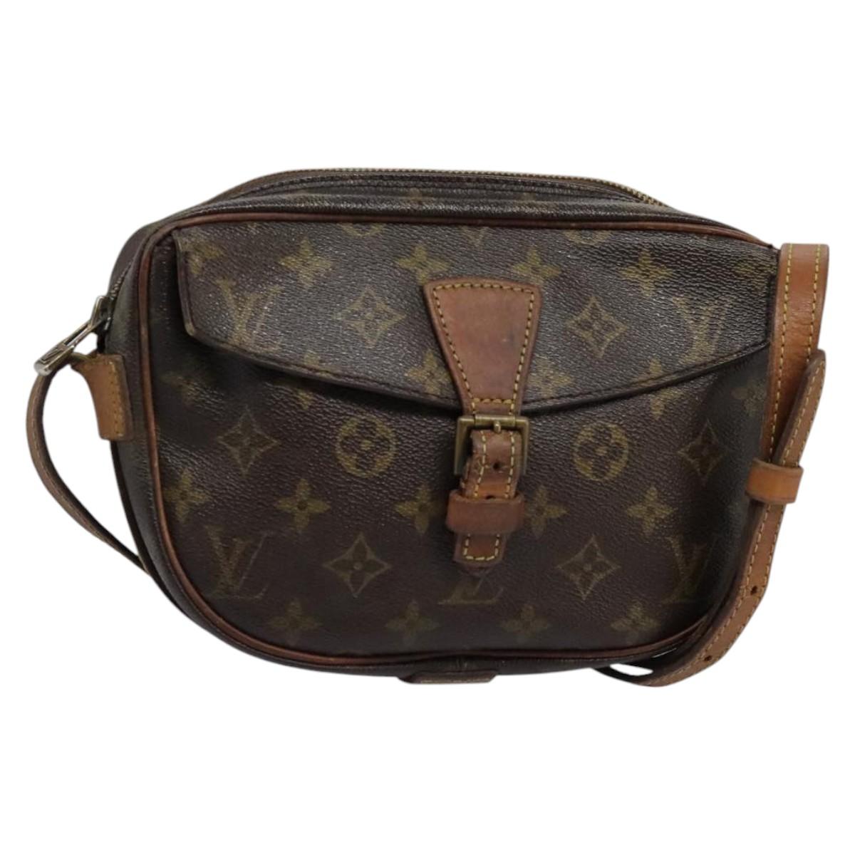 LOUIS VUITTON Monogram Jeune Fille PM Shoulder Bag M51227 LV Auth BA388