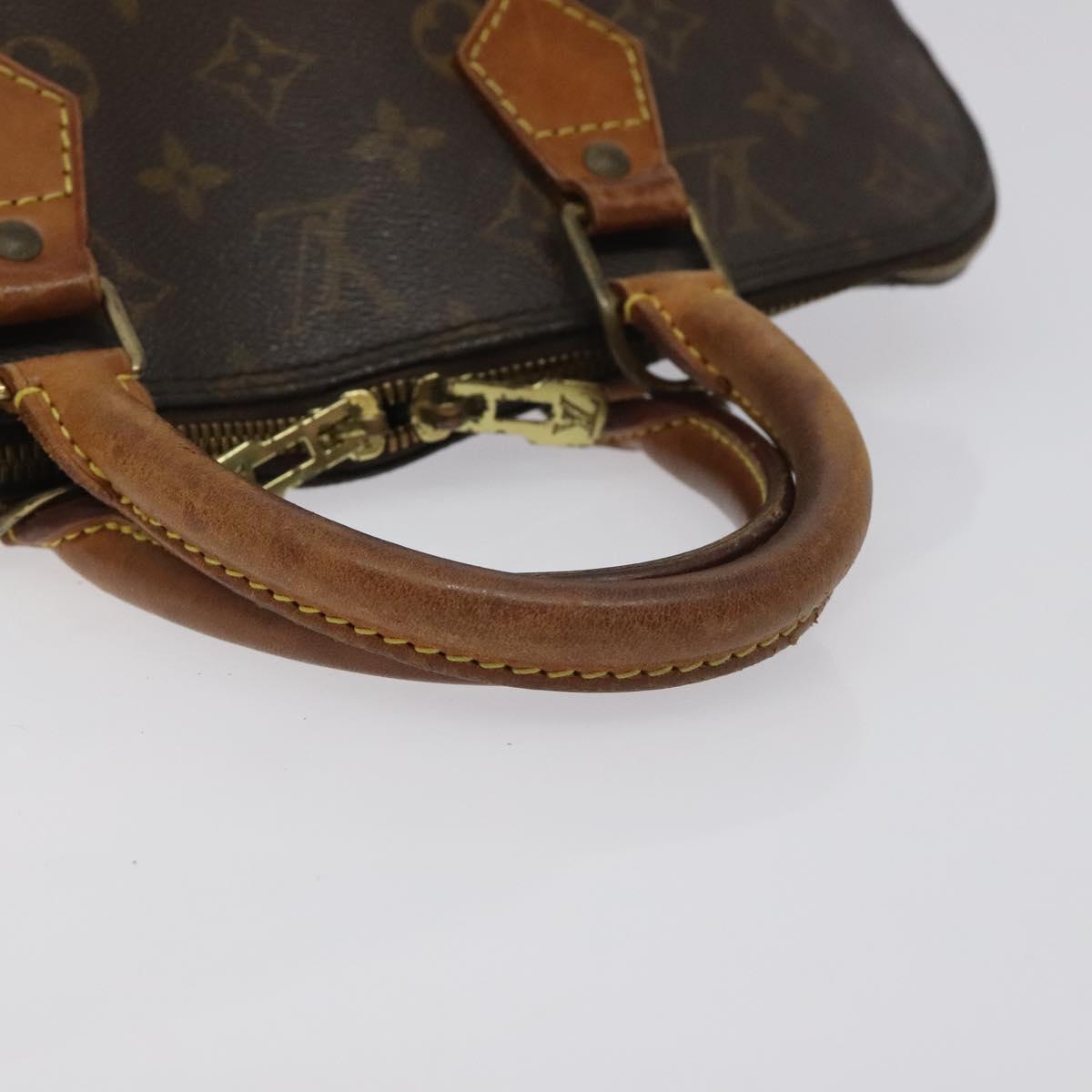 LOUIS VUITTON Monogram Alma Hand Bag M51130 LV Auth BA3881