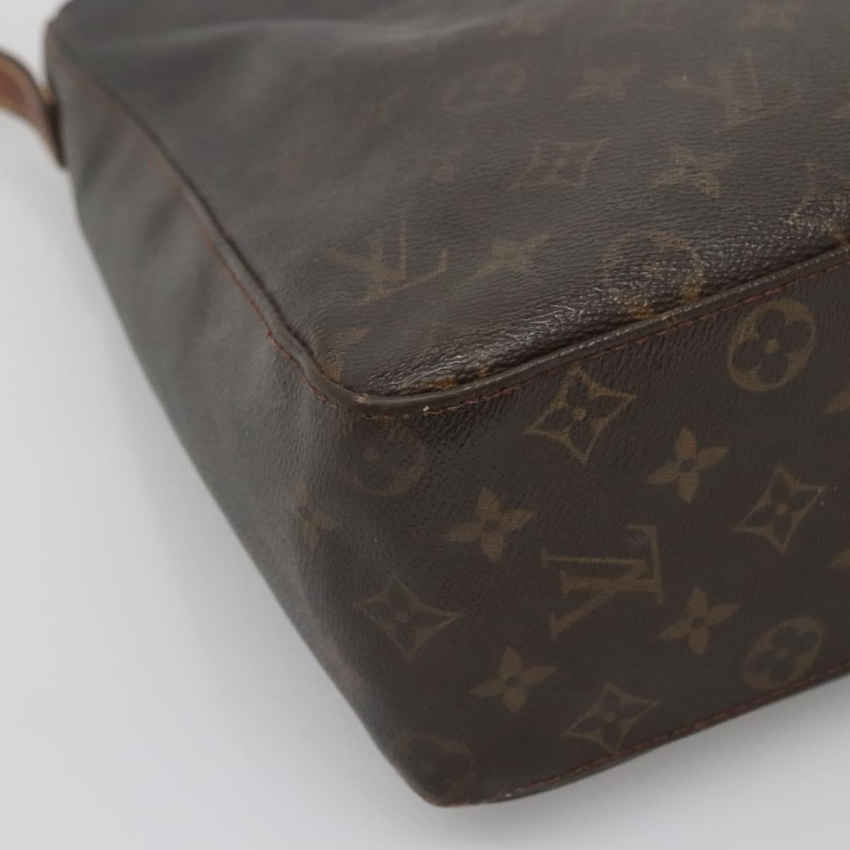 LOUIS VUITTON Monogram Looping GM Shoulder Bag M51145 LV Auth BA3890