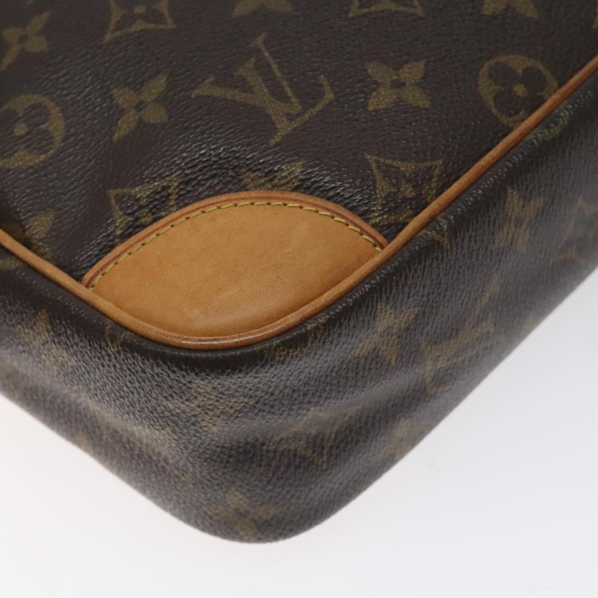 LOUIS VUITTON Monogram Compiegne 28 Clutch Bag M51845 LV Auth BA3891