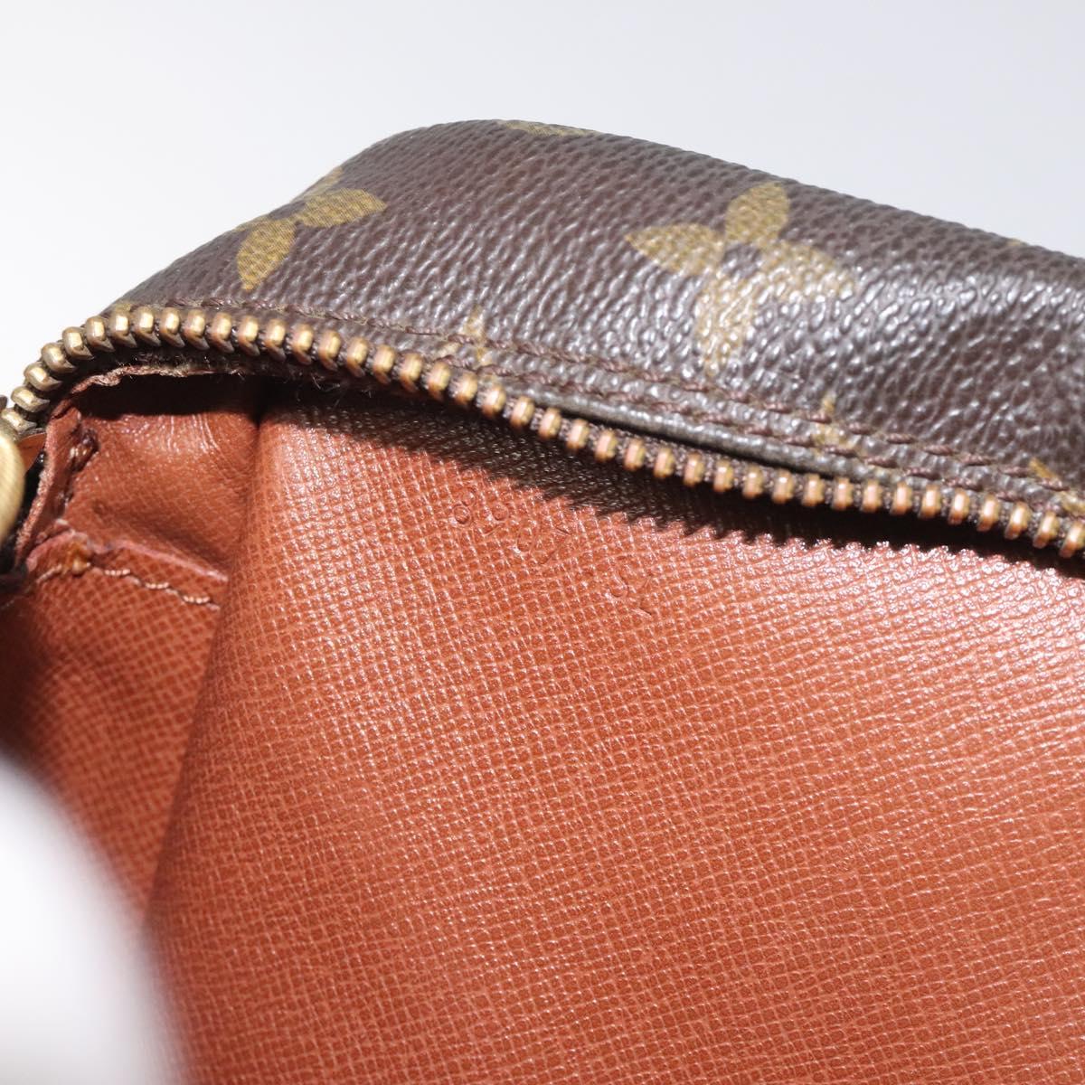 LOUIS VUITTON Monogram Compiegne 28 Clutch Bag M51845 LV Auth BA3891