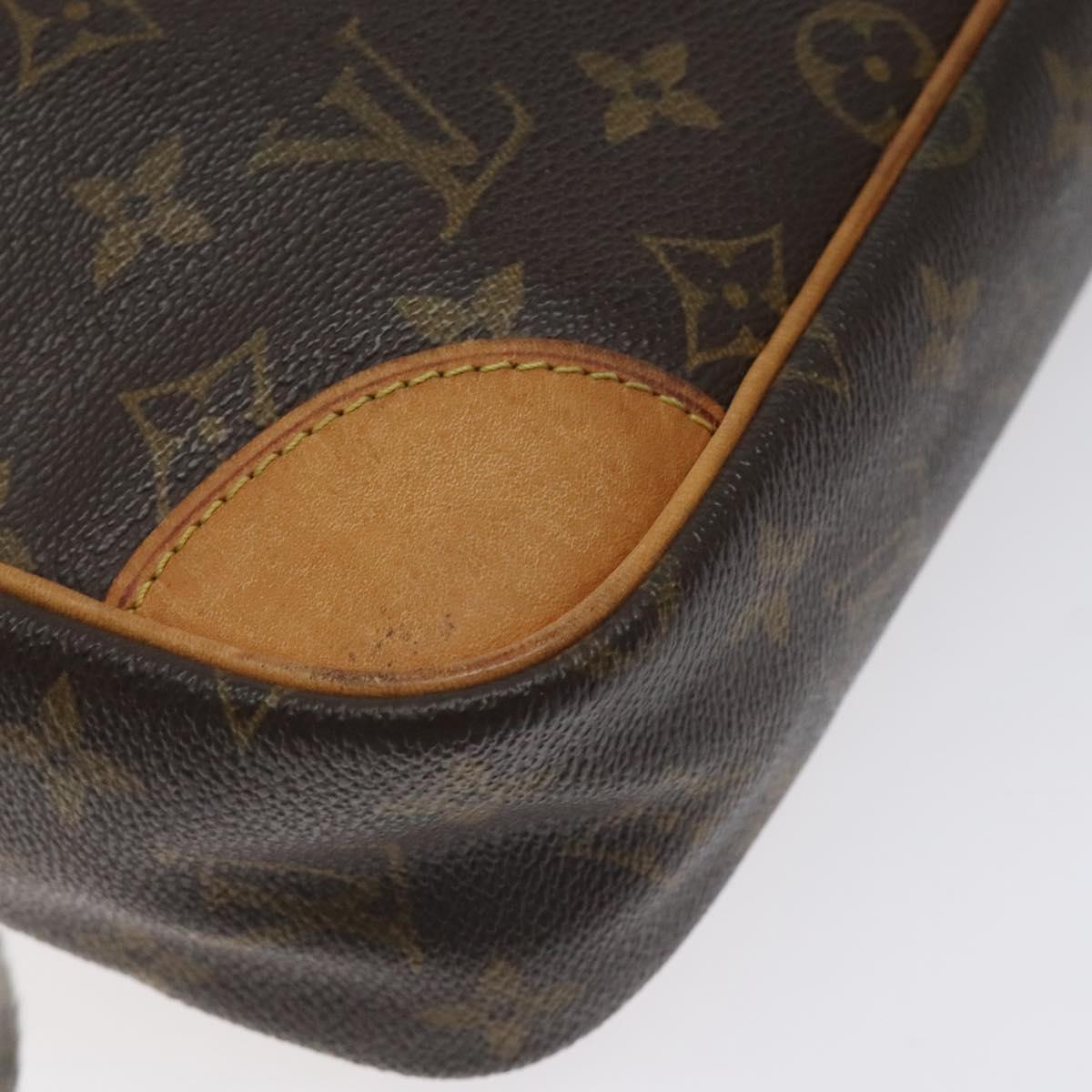 LOUIS VUITTON Monogram Compiegne 28 Clutch Bag M51845 LV Auth BA3891