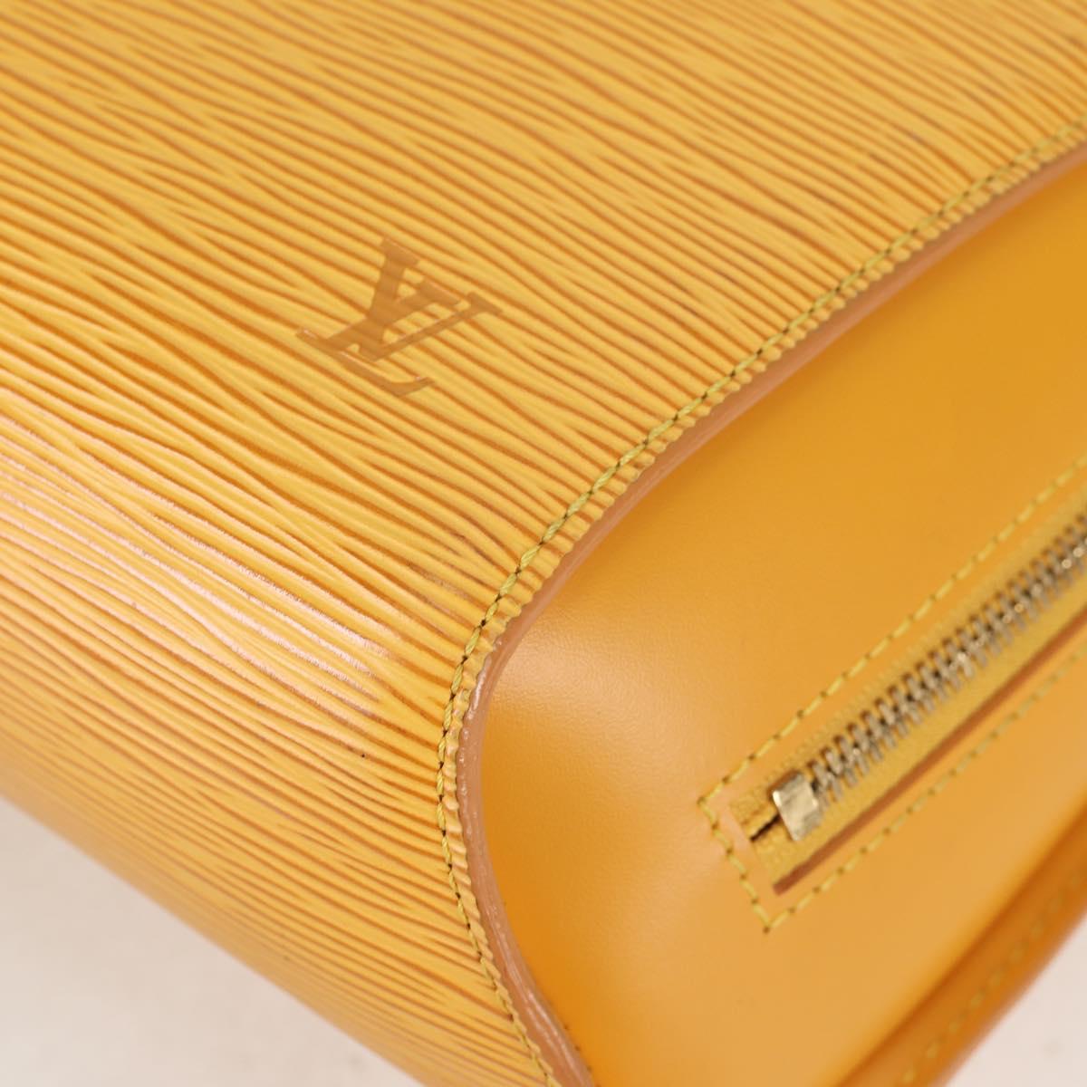 LOUIS VUITTON Epi Mabillon Backpack Yellow M52239 LV Auth BA3913