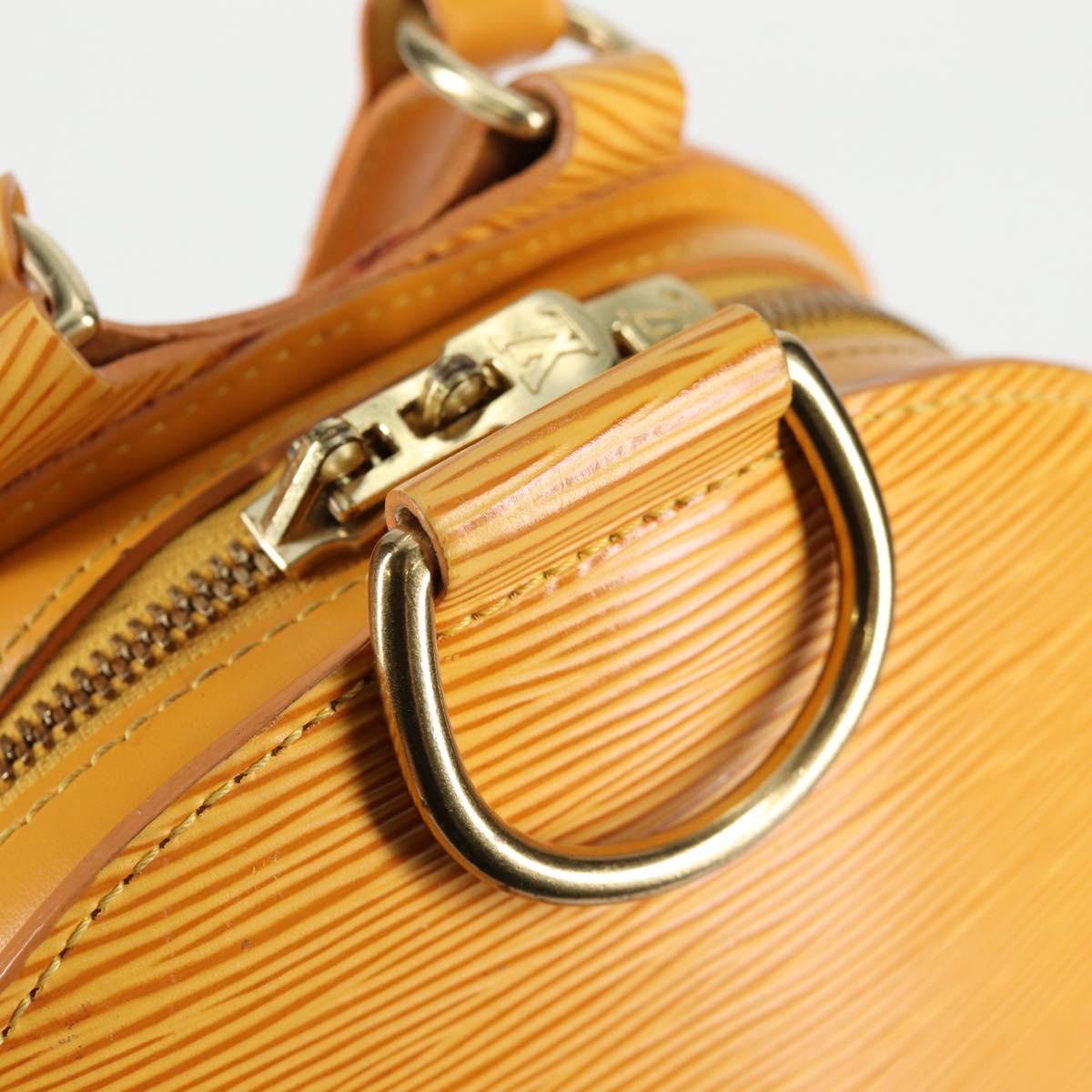 LOUIS VUITTON Epi Mabillon Backpack Yellow M52239 LV Auth BA3913