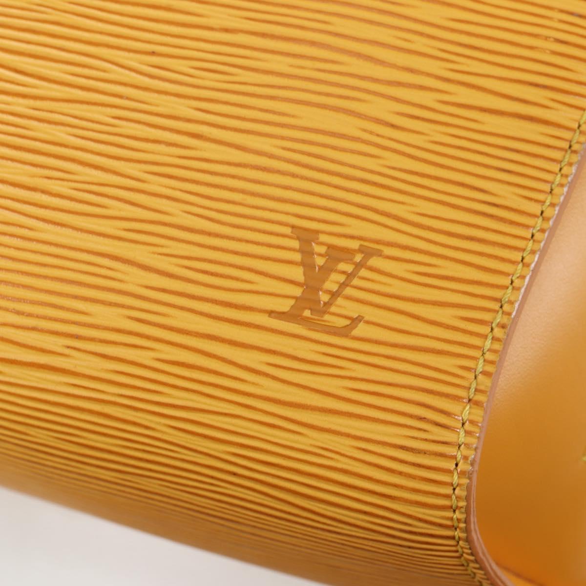 LOUIS VUITTON Epi Mabillon Backpack Yellow M52239 LV Auth BA3913