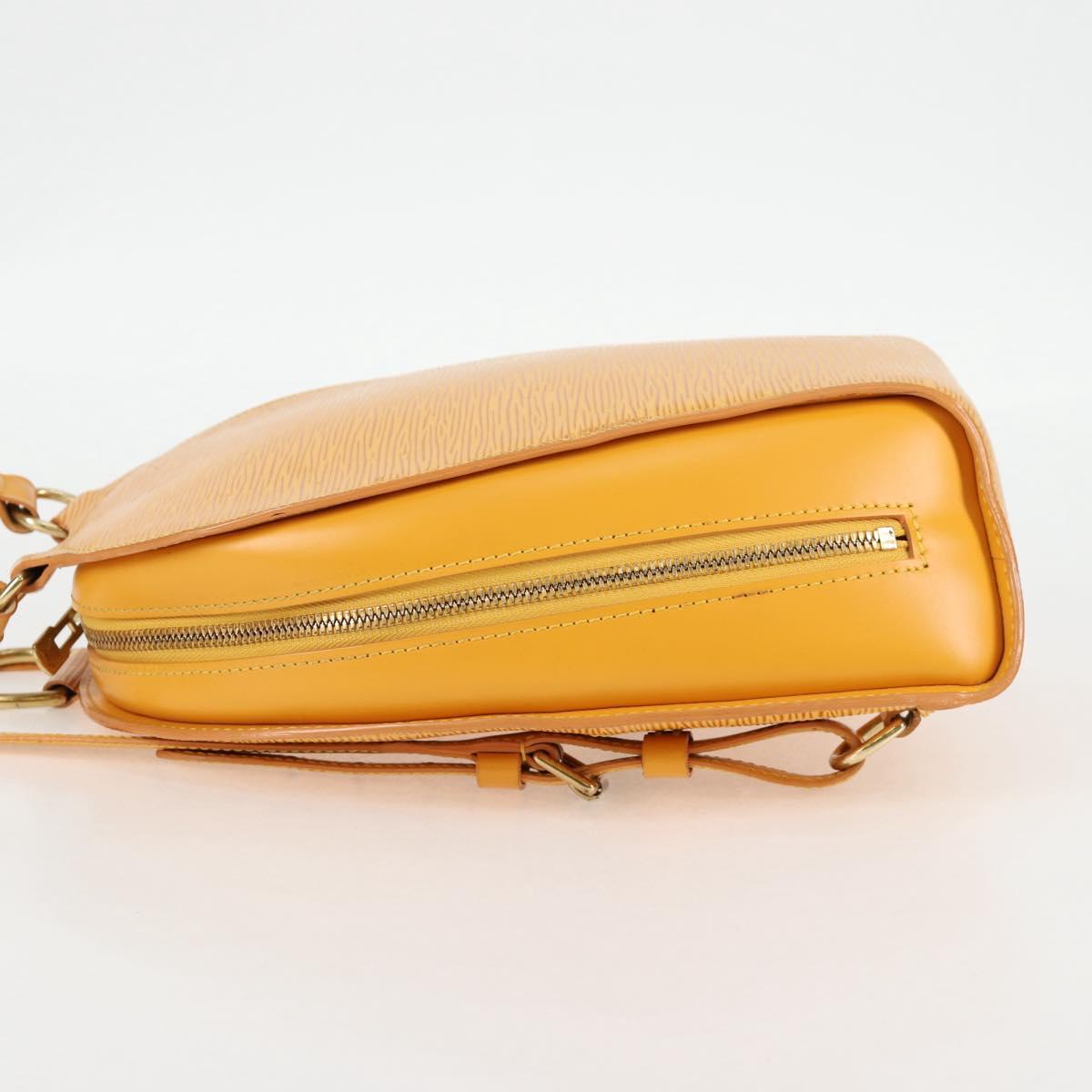 LOUIS VUITTON Epi Mabillon Backpack Yellow M52239 LV Auth BA3913