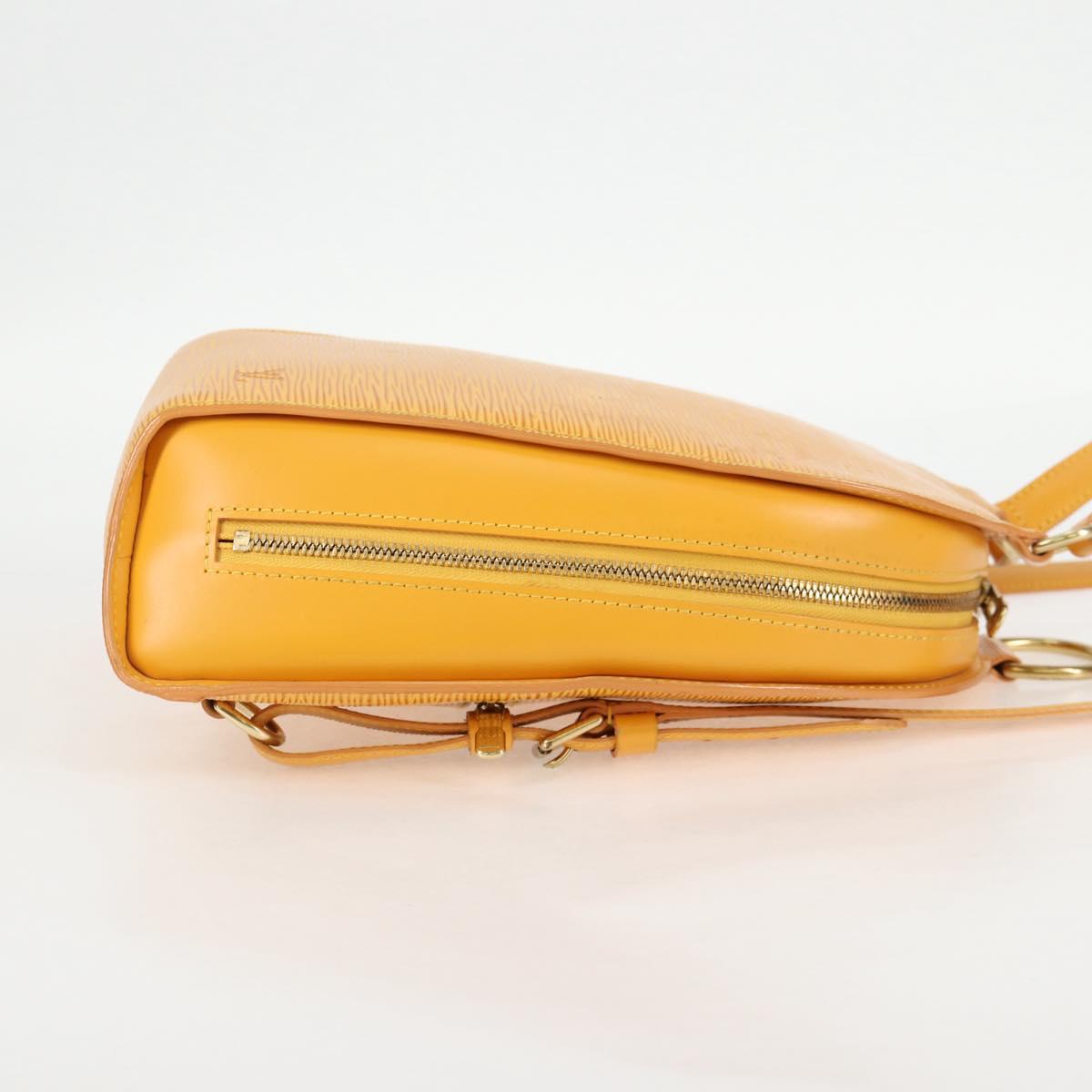LOUIS VUITTON Epi Mabillon Backpack Yellow M52239 LV Auth BA3913