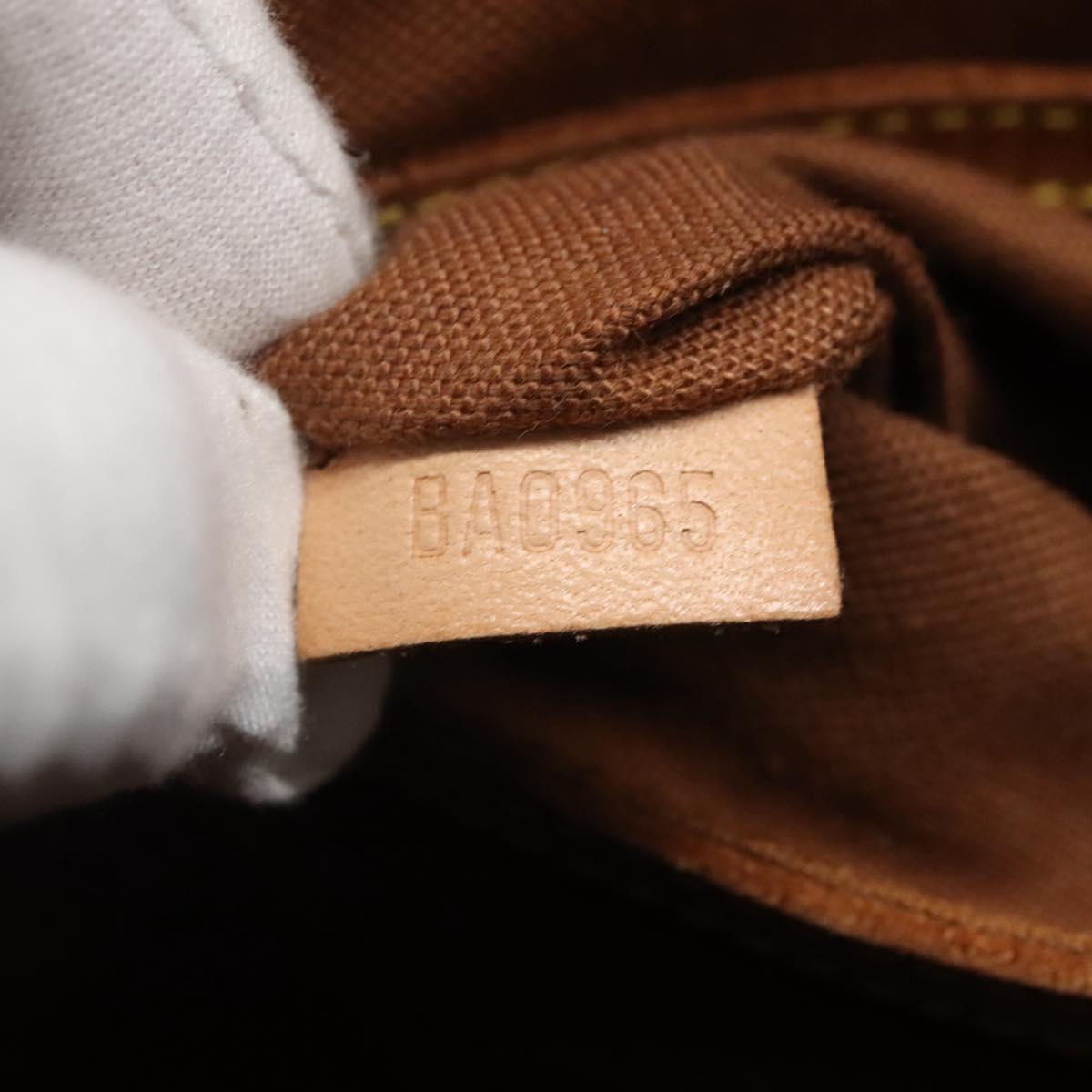 LOUIS VUITTON Monogram Alma Hand Bag M51130 LV Auth BA3924